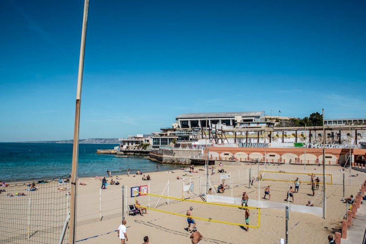 T2 - Plage Des Catalans - Cosy Apartment Марсилия Екстериор снимка