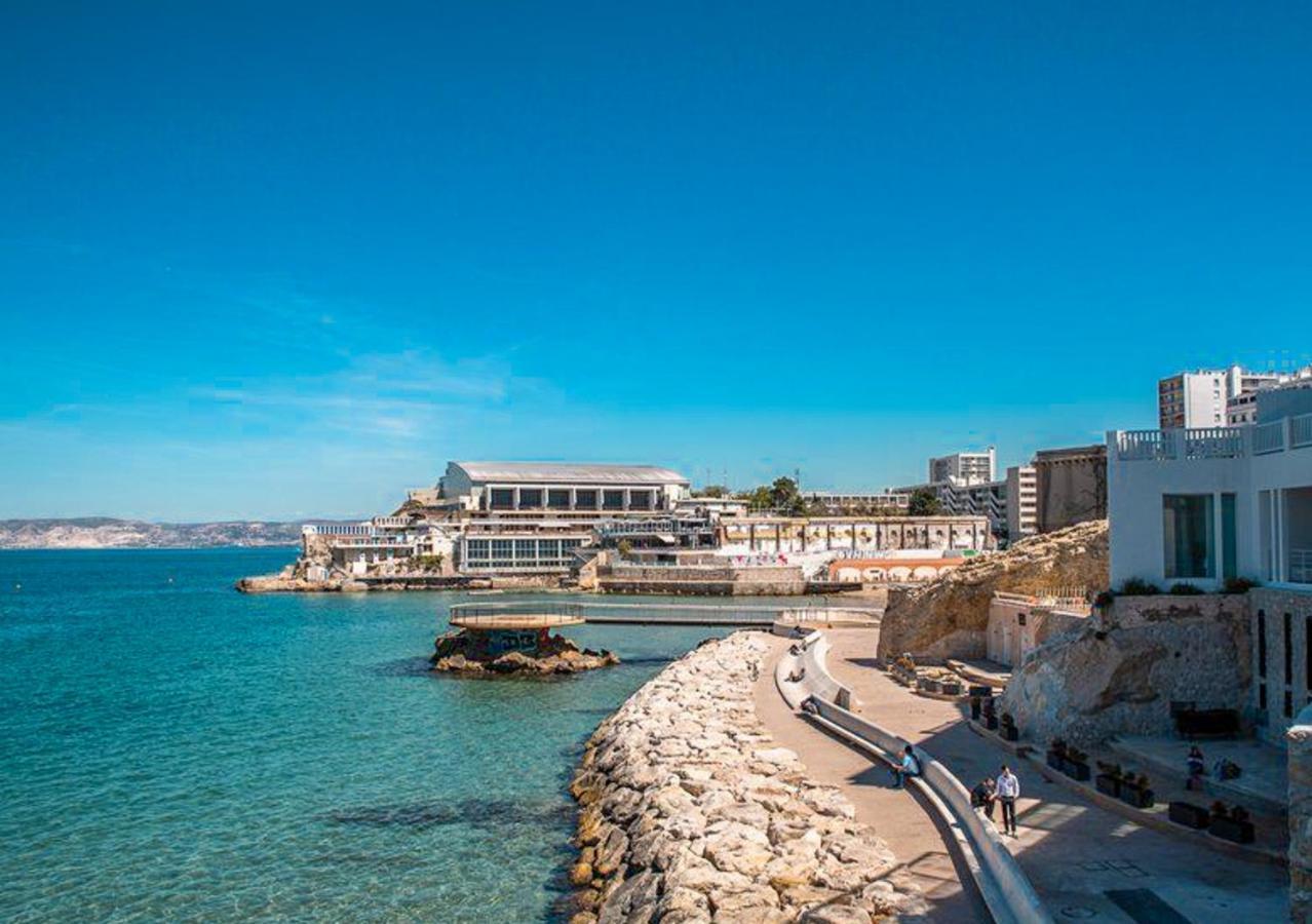 T2 - Plage Des Catalans - Cosy Apartment Марсилия Екстериор снимка